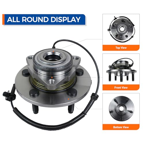 PAROD 515113 Front Wheel Hub and Bearing Assembly Compatible with 2006-2008 Dodge Ram 1500 5Lugs W/ABS by PAROD - Used condition - Image 2