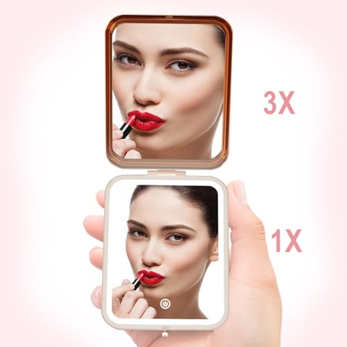 Miroir compact de poche : l'accessoire indispensable pour votre meilleure amie - 4