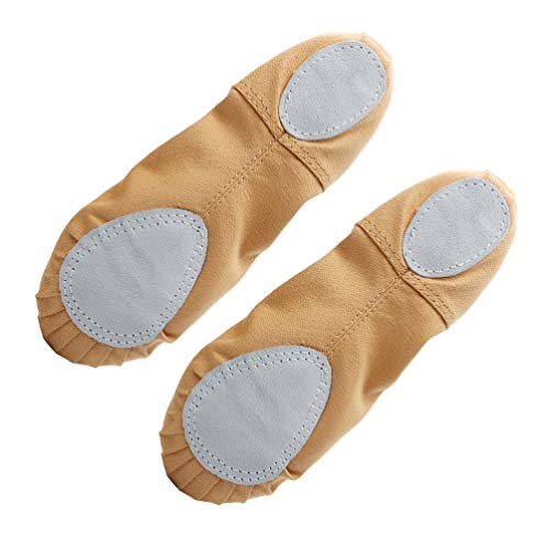 Healifty 1 par de sapatilhas de balé de dança antiderrapante sapatos de dança sapatos de ioga para c