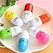 Produktbild 6pcs Mini Retractable Pill Kugelschreiber Kreative Kugelschreiber Schreibwaren & Bürobedarf Schreiben für Student School Party Favor Geschenk von TheBigThumb