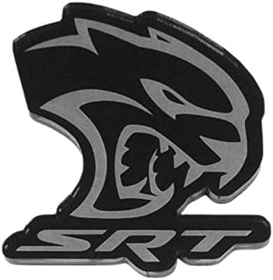 Dodge SRT Hellcat Logo Magnet – 2.5" x 2.5" Die-Cut Acrylic Emblem for Fridge, Toolbox, or Locker – Made in USA image 2