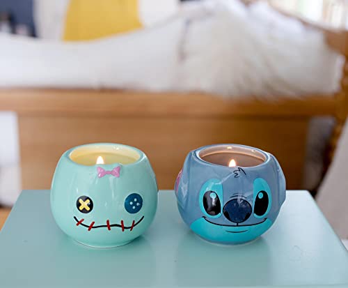 Disney Lilo & Stitch Scrump And Stitch Sculpted Ceramic Mini Mugs, Set Of 2 | Bpa-Free Large Coffee Cup For Espresso, Caffeine, Beverage | Home & Kitchen Essentials, Cute Gifts | Each Holds 1.5 Ounces #TOP5