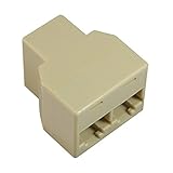  eForCity POTHRJ45SPL1 Beige - Divisor de Red (Beige)