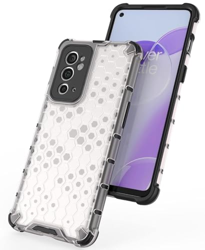 Image of Prime Retail Hard PC Back Case Cover for Oneplus 9RT 5G Anti Slip Ultra Thin Shockproof Reinforced Corners (Transparent)