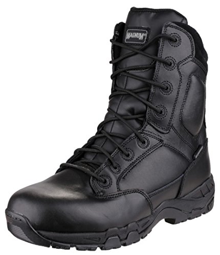 Magnum Viper Pro 8.0 Leather Waterproof, Botas De Trabajo Unisex Adulto, Color Negro (Black 021), Talla 43 EU (9 UK)