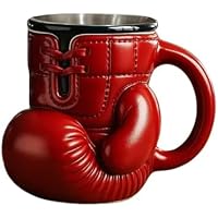 Bibykivn Taza de Boxeo 200ml, Taza Guante de Boxeo for Men,