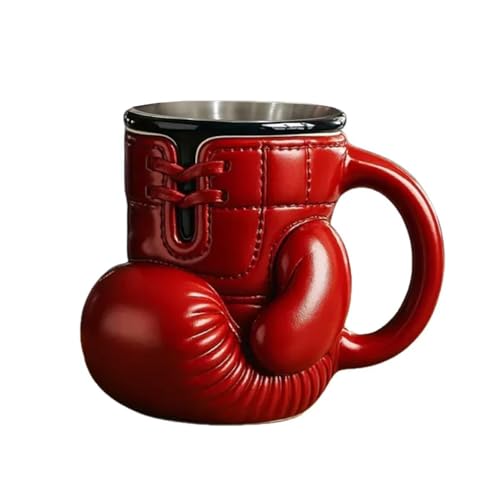 Bibykivn Taza De Café Original En Forma De Guante De Boxeo - 200 ml, Divertida Y Resistente, Regalo Para Hombres, Aficionados Al Boxeo Y Deporte (Rot) Bibykivn Taza De Café Original En Forma De Guante De Boxeo - 200 ml, Divertida Y Resistente, Regalo Para Hombres, Aficionados Al Boxeo Y Deporte (Rot)