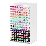 BORDEAG Organiseur de marqueurs, 120 stylos, organisateur de bureau, support pour crayons de couleur, marqueurs pour enfants, artistes, bureau, maison, école