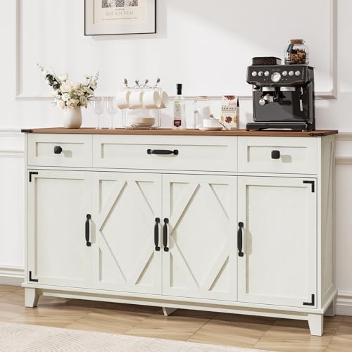 DSNAPE Farmhouse Buffet Cabinet 55