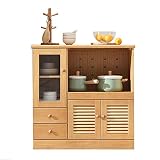 NEHARO Multifunktionale Anrichte Lagerschrank Mikrowelle Kaffeemaschine Sundries Schrank Buffet Accent Eingang Bar Raum Tisch Wohnzimmer Esszimmer Wohnzimmer Eingang