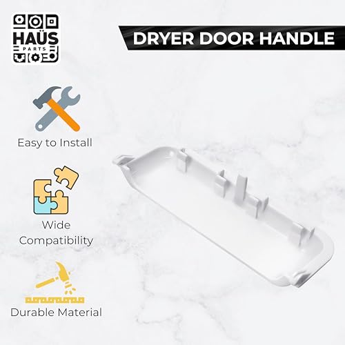 Manija de secadora W10861225 compatible con WED4815EW1 Amana 6