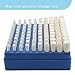 Luo ke 100 Pcs Wool Polishing Bits - 1/8 Inch Shank Compressed Wool Felt Polishing Bits Buffing Kits for Dremel Rotary Tool