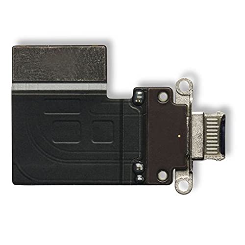Tphaelay Dock Connector Replacement For Ipad Pro 11 Inch 2018 A1979 A1980 A2013 A1934 | Ipad Pro 12.9 Inch 3Rd 2018 A1876 A1895 A1983 A2014 Charging Port Assembly Flex Cable(Black) #TOP3