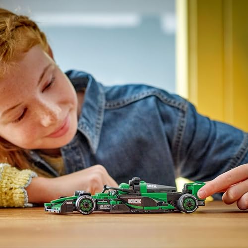 Speed Champions Auto da Corsa KICK Sauber F1 Team C44 Macchina Giocattolo da Collezione con Minifigure di Formula 1 - Modello per Bambini da 10 Anni e per Adulti Fan dell'Automobilismo 77247 - Lego - Immagine 8