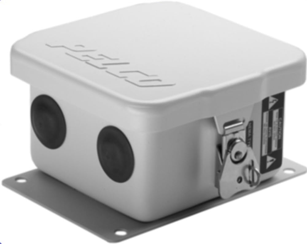 Pelco WCS1-4 Outdoor Camera Power Supply, Gray; Compatible with Cameras, Domes, and Pan/Tilts; 100/120/240 VAC Input; One 24/26/28 VAC Output; Total Current Capacity of 4A (100 VA)