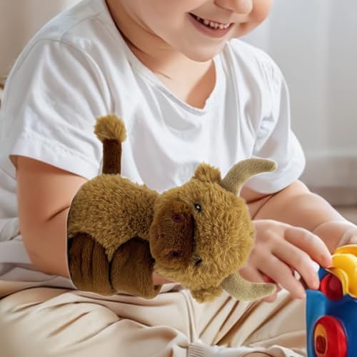 Slap Bracelets en peluche pour poignet peluches douces réglables pour fêtes