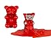 Gummy Bear Candle - Scented - Skeleton Candles - Red