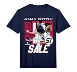 Chris Sale | Atlanta MLB Baseball Players | MLBCSA203M Performance T-Shirt