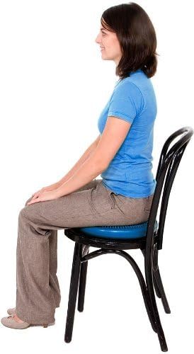 Isokinetics Inc. Balance Disc - 14" Round - Inflatable Stability Cushion for Therapy, Exercise, Core Training, Seats - Many Colors