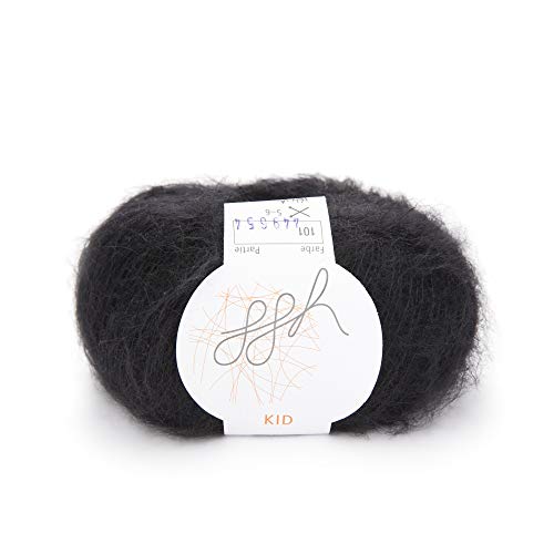 ggh Kid Mohairwolle 25g Schwarz – Bild 6