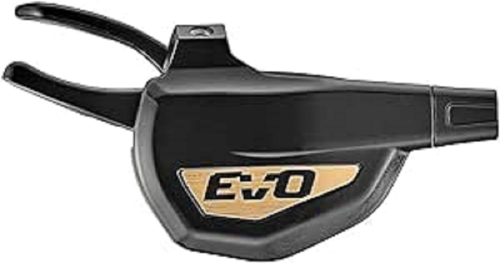 TRP EVO 12 Series 12-Speed Bicycle Shifter | Adjustable Advance Lever and Clean Cockpit Routing | Gold