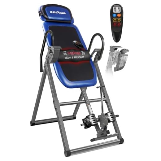 INNOVA HEALTH AND FITNESS ITM4800 Advanced Heat and Massage Inversion Table