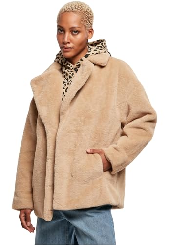 Blouson teddy femme col revers Urban Classics contre le froid de mi-saison