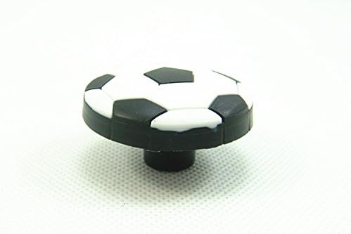 Southst White Black Soft Football Handle Cabinet Door Drawer Dresser Cupboard Wardrobe Knob Pulls 40mm