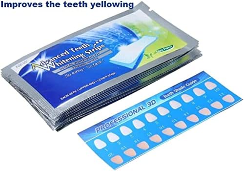 28pcs Teeth Whitening Strips, Professional Teeth Whitener Strips, No Sensitive Enamel Safe for Teeth Whitening, Effective Teeth Whitening Strips for Home Use