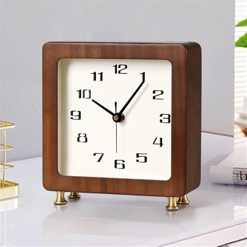 Reloj de madera chino clásico para decoración creativa de hogares exigentes 5
