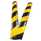 Heavy Duty Recycled Rubber Speed Bump 3Ft 2Pack | 2 Inch High Industrial-Grade for Asphalt Durable Traffic Calming Hump for Parking Lots, Garages & Roads | Weather Resistant