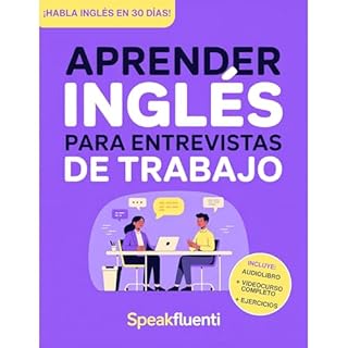 Aprender Ingl&eacute;s para Entrevistas de Trabajo Audiolibro Por Speak Fluenti arte de portada