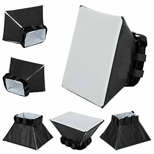 Questo diffusore flash può ingrandire e diffondere la luce nella posizione diretta del flash dall'unità flash, producendo ombre notevolmente più morbide immagini naturali e accattivanti.