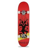 Skateboard, 30 Pulgadas Patineta de Crucero de Cubierta de Arce Cóncava Antideslizante de Monopatín Completo de Alta Elasticidad PU de 4 Ruedas Longboard para Niños Adolescentes, Teniendo 100kg,TypeB