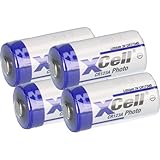 cr123a akku 2000mah leistungsstarke Energiequelle (1550mAh) für energieintensive analoge Kameras und andere Geräte