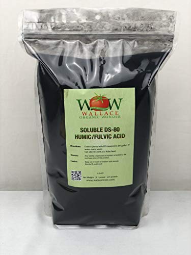 Wallace Organic Wonder, Soluble Humic & Fulvic Acid Powder (5 Pound) #TOP3