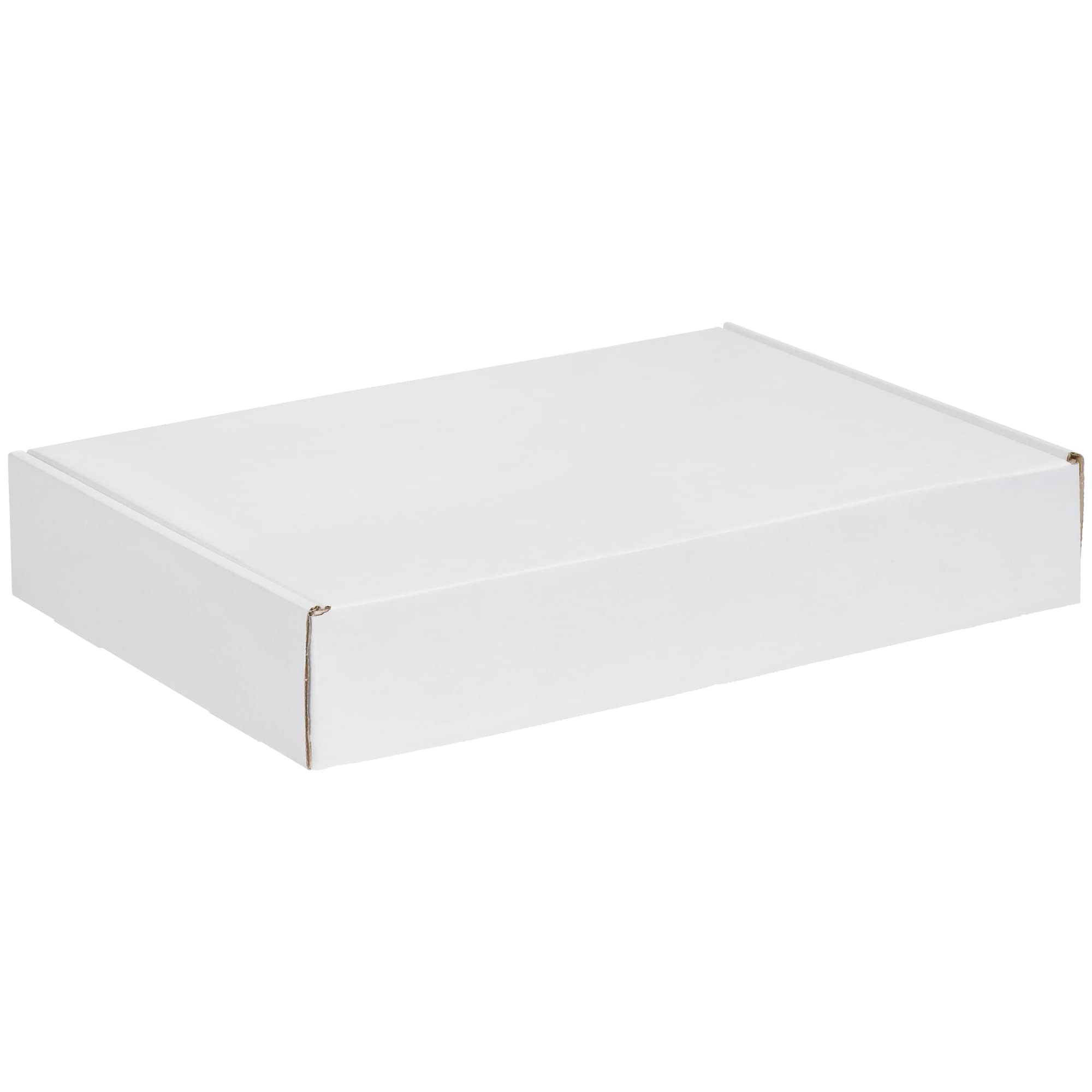 18 X 12 X 2" White Tab Locking Literature Mailers S-11231 - View #7