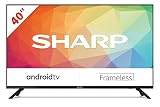 SHARP 40FG6EA Android Smart TV 102 cm (40 Zoll), Sprachsteuerung per Google...