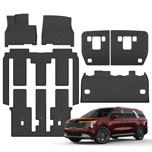 Floor Mats & Cargo Liner & Backrest Mat for Kia ...