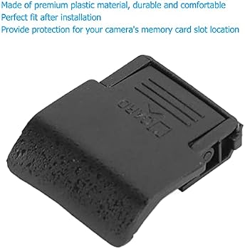 Couvercle De Porte Carte SD Pour Appareil Photo Nikon D90 | Pièce De Rechange Plastique Noir | Accessoire De Remplacement Tiers