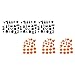 WINOMO 120 adesivi per il viso di Halloween, zucca di Halloween, per Halloween, per Halloween