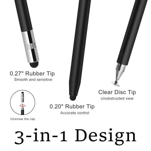 Caneta para tablet AMZ 3 em 1 para Fire Max 11 Stylus, Fire HD 10, caneta Stylus Fire Tablet, Stylus