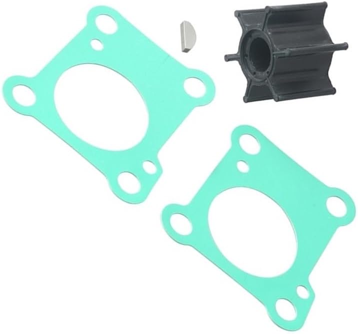 Water Pump Impeller Repair Kit for Outboard Motor 9.9hp 15hp Bf9. Bf15 06192-ZV4-000 19210-ZV4-651 Replacement