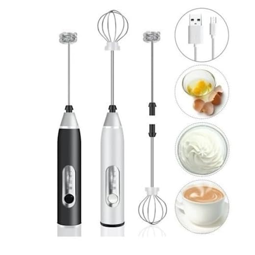 Mini Mixer Batedor Bebidas Ovos Portátil