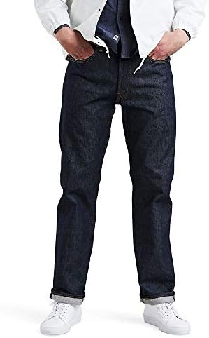 Levi's Men's 501 Original Fit Jeans (Also Available in Big & Tall), Rigid, 42W x 30L