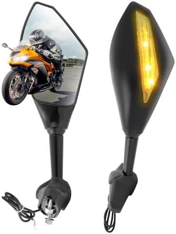 migliori specchietti retrovisori per moto con frecce led integrate per custom bobber