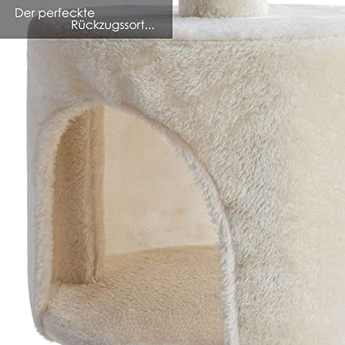 Katzenbaum Kesser mit Sisalstämmen für Spiel und Klettern