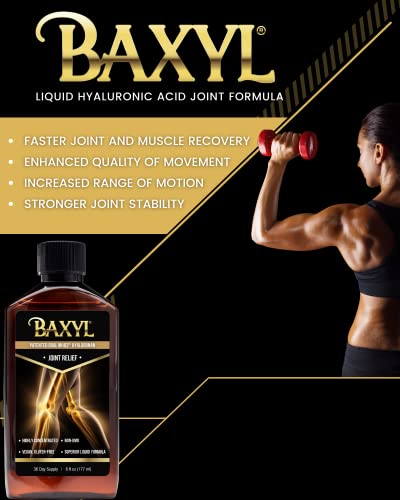 Baxyl + Boost Bundle - Liquid Hyaluronic Acid For Joint Relief Supplement With Astaxanthin #TOP3