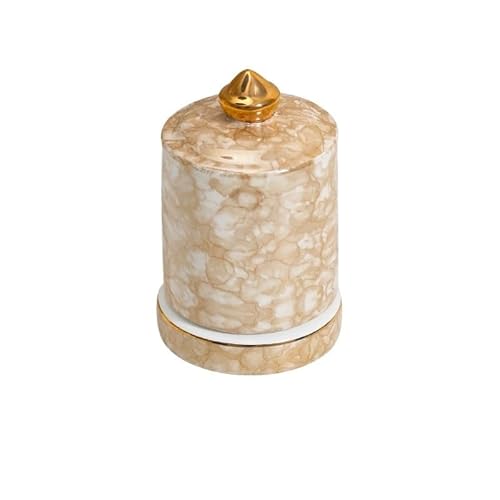 AYCDL Toothpick Dispenser Ceramic Toothpick Holder Portable Home Hotel Restaurant Cotton Swab Storage Box Bucket Toothpicks For Appetizers,4
