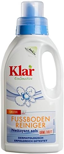 Klar Floor Cleaner 500 ml Dermatological Test – Without Fragrance